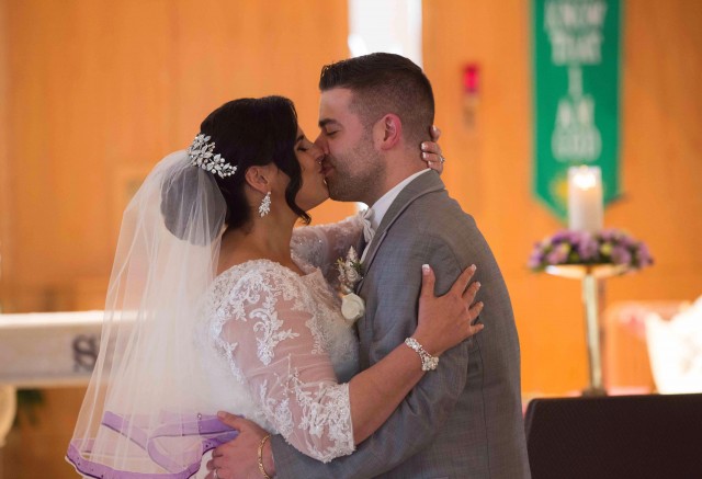 Nicole and Matt, married at St. Luke's on September 30, 2017